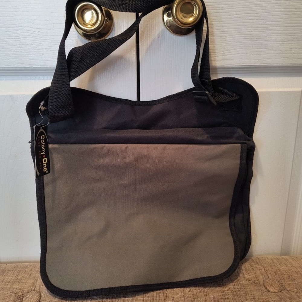 Colony One Over the Shoulder Multi Pockets School Bag New with tags